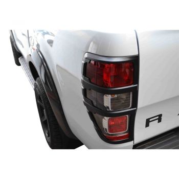 ΟΠΙΣΘΙΕΣ ΓΡΙΛΙΕΣ ΦΑΝΑΡΙΩΝ ΣΕ ΜΑΤ ΜΑΥΡΟ GR104 BL FORD RANGER T6 2012+ , T7 2017+&amp; T8 2020+