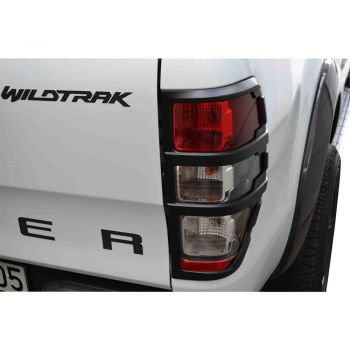 ΟΠΙΣΘΙΕΣ ΓΡΙΛΙΕΣ ΦΑΝΑΡΙΩΝ ΣΕ ΜΑΤ ΜΑΥΡΟ GR104 BL FORD RANGER T6 2012+ , T7 2017+&amp; T8 2020+