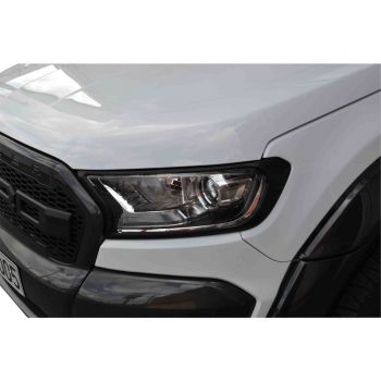 ΕΜΠΡΟΣΘΙΕΣ ΓΡΙΛΙΕΣ ΦΑΝΑΡΙΩΝ ΣΕ ΜΑΤ ΜΑΥΡΟ GR103 BL FORD RANGER T7 2017+ &amp; T8 2020+