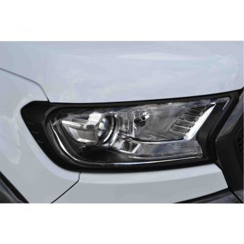 ΕΜΠΡΟΣΘΙΕΣ ΓΡΙΛΙΕΣ ΦΑΝΑΡΙΩΝ ΣΕ ΜΑΤ ΜΑΥΡΟ GR103 BL FORD RANGER T7 2017+ &amp; T8 2020+