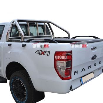 ROLL-BAR ΜΕ ΑΨΙΔΑ RB 407+APS 95 FORD RANGER T6 2012+ , T7 2017+ &amp; T8 2020+