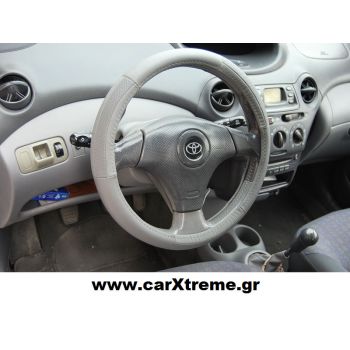 Κάλυμμα Τιμονιού WRC Δερμάτινο 38cm