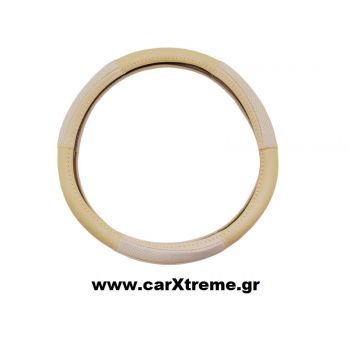 Κάλυμμα Τιμονιού WRC Δερμάτινο 38cm