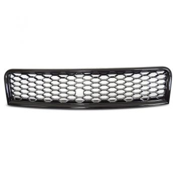 Μάσκα Για Audi A4 B6 8E 00-04 Κυψελωτή Χωρίς Σήμα Μαύρο Ματ 1 Τεμάχιο