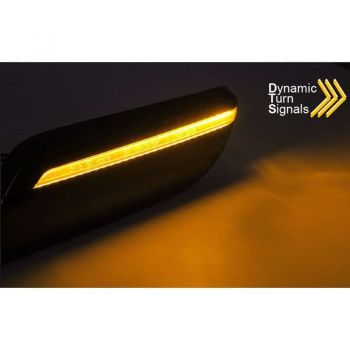 Πλαϊνά Φλας Φτερού Για Mini Cooper F55/ F56/ F57 2021- Led Smoke 2Τεμάχια