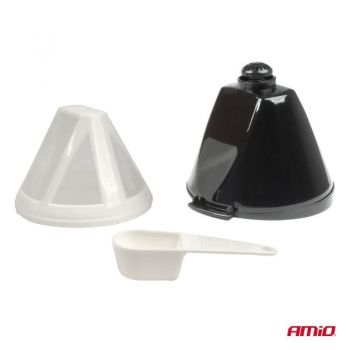 Καφετιέρα Φίλτρου Με Κανάτα 650ml Για Φορτηγό 24V TIR Μαύρη Amio 03234
