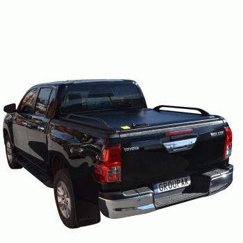 ΚΑΠΑΚΙ ΚΑΡΟΤΣΑΣ ΡΟΛΟ ΑΛΟΥΜΙΝΙΟΥ ΜΕ ΚΟΥΠΑΣΤΕΣ TEK 2 MAX 9080 ROLL+KOUP 115 TOYOTA HILUX REVO 2016+ & HILUX 2021+