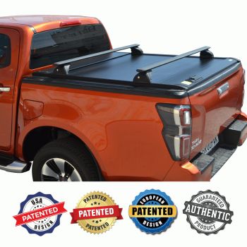 ΚΑΠΑΚΙ ΚΑΡΟΤΣΑΣ ΡΟΛΟ ΑΛΟΥΜΙΝΙΟΥ ΜΕ ΕΡΓΟΣΤΑΣΙΑΚΟΥ ΤΥΠΟΥ ΜΠΑΡΕΣ  TEK 2 MAX 9080 ROLL+ ROLLERBAR 070 ISUZU D-MAX 2021+