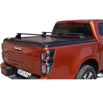 ΚΑΠΑΚΙ ΚΑΡΟΤΣΑΣ ΡΟΛΟ ΑΛΟΥΜΙΝΙΟΥ ΜΕ ΕΡΓΟΣΤΑΣΙΑΚΟΥ ΤΥΠΟΥ ΜΠΑΡΕΣ  TEK 2 MAX 9080 ROLL+ ROLLERBAR 070 ISUZU D-MAX 2021+