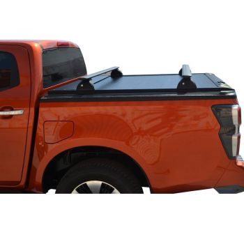 ΚΑΠΑΚΙ ΚΑΡΟΤΣΑΣ ΡΟΛΟ ΑΛΟΥΜΙΝΙΟΥ ΜΕ ΕΡΓΟΣΤΑΣΙΑΚΟΥ ΤΥΠΟΥ ΜΠΑΡΕΣ  TEK 2 MAX 9080 ROLL+ ROLLERBAR 070 ISUZU D-MAX 2021+