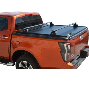 ΚΑΠΑΚΙ ΚΑΡΟΤΣΑΣ ΡΟΛΟ ΑΛΟΥΜΙΝΙΟΥ ΜΕ ΕΡΓΟΣΤΑΣΙΑΚΟΥ ΤΥΠΟΥ ΜΠΑΡΕΣ  TEK 2 MAX 9080 ROLL+ ROLLERBAR 070 ISUZU D-MAX 2021+