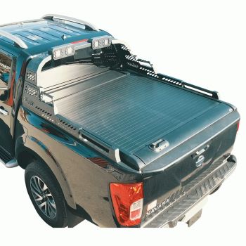 ΚΑΠΑΚΙ ΚΑΡΟΤΣΑΣ ΡΟΛΟ ΑΛΟΥΜΙΝΙΟΥ ΜΕ PREMIUM LED ROLL-BAR TEK 2 MAX 9080 ROLL+RB 430LED NISSAN NAVARA D23 NP300 2016+