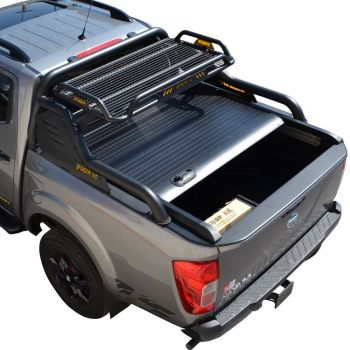 ΚΑΠΑΚΙ ΚΑΡΟΤΣΑΣ ΡΟΛΟ ΑΛΟΥΜΙΝΙΟΥ ΜΕ PREMIUM ROLL-BAR ΦΟΡΤΩΣΗΣ TEK 2 MAX 9080 ROLL+RB 424BL NISSAN NAVARA D23 NP300 2016+
