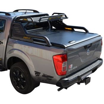 ΚΑΠΑΚΙ ΚΑΡΟΤΣΑΣ ΡΟΛΟ ΑΛΟΥΜΙΝΙΟΥ ΜΕ PREMIUM ROLL-BAR ΦΟΡΤΩΣΗΣ TEK 2 MAX 9080 ROLL+RB 424BL NISSAN NAVARA D23 NP300 2016+