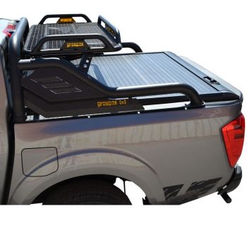 ΚΑΠΑΚΙ ΚΑΡΟΤΣΑΣ ΡΟΛΟ ΑΛΟΥΜΙΝΙΟΥ ΜΕ PREMIUM ROLL-BAR ΦΟΡΤΩΣΗΣ TEK 2 MAX 9080 ROLL+RB 424BL NISSAN NAVARA D23 NP300 2016+