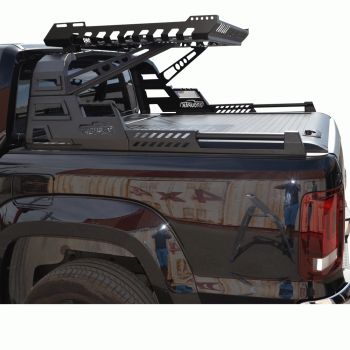 ΚΑΠΑΚΙ ΚΑΡΟΤΣΑΣ ΡΟΛΟ ΑΛΟΥΜΙΝΙΟΥ ΜΕ PREMIUM ROLL-BAR ΦΟΡΤΩΣΗΣ TEK 2 MAX 9080 ROLL+RB 430BAS VW AMAROK 2010+ & 2017+