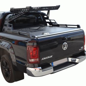 ΚΑΠΑΚΙ ΚΑΡΟΤΣΑΣ ΡΟΛΟ ΑΛΟΥΜΙΝΙΟΥ ΜΕ PREMIUM ROLL-BAR ΦΟΡΤΩΣΗΣ TEK 2 MAX 9080 ROLL+RB 430BAS VW AMAROK 2010+ & 2017+