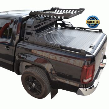 ΚΑΠΑΚΙ ΚΑΡΟΤΣΑΣ ΡΟΛΟ ΑΛΟΥΜΙΝΙΟΥ ΜΕ PREMIUM ROLL-BAR ΦΟΡΤΩΣΗΣ TEK 2 MAX 9080 ROLL+RB 430BAS VW AMAROK 2010+ & 2017+