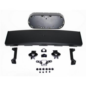 Μάσκα Για Audi A4 B9 16-19 RS4 Look Κυψελωτή Γυαλιστερό Μαύρο 1 Τεμάχιο Made in Taiwan