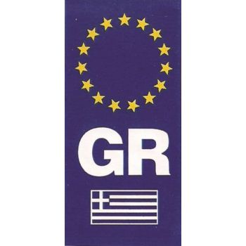 Αυτοκόλλητο  Europe  47cmx29cm 1τμχ Quattroerre