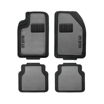 Πατάκια Λάστιχο - Μοκέτα 4τμχ Sparco