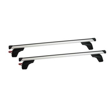 Σετ Μπάρες Οροφής Αλουμινίου με τα πόδια 127εκ για Seat Toledo 4D 2004-2009 2τμχ Pacific G3