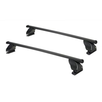 Σετ Μπάρες Οροφής Σιδερένιες με τα πόδια 112εκ για Peugeot 405 4D 1987-1996 2τμχ Totus Cam