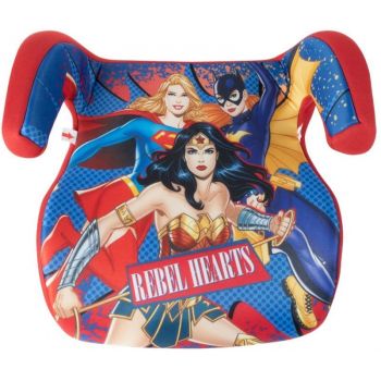 Καθισματάκι Αυτοκινήτου Booster Παιδικό 15-36kg Batgirl - Supergirl - Wonderwoman 1τμχ Colzani