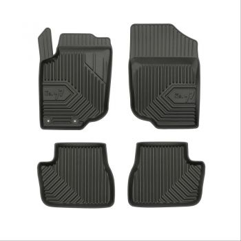 Πατάκια-Σκαφάκια No77 για Peugeot 207 2006-2012 4τμχ Frogum