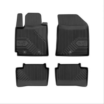 Πατάκια-Σκαφάκια No77 για Hyundai i10 2013-2019 4τμχ Frogum