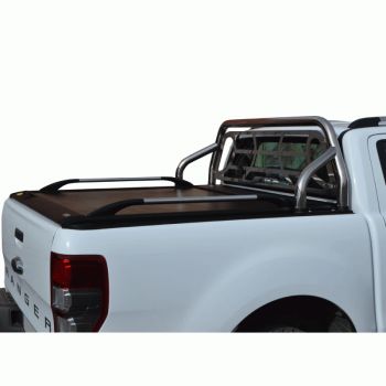 ΚΑΠΑΚΙ ΚΑΡΟΤΣΑΣ ΡΟΛΟ ΑΛΟΥΜΙΝΙΟΥ ΜΕ ΒΑΡΕΟΣ ΤΥΠΟΥ INOX ROLL-BAR, ΑΨΙΔΑ ΤΖΑΜΙΟΥ ΚΑΙ ΚΟΥΠΑΣΤΕΣ TEK 2 MAX 9080 ROLL+RB 405+KOUP 115FORD RANGER (XL-XLT) T6  2012+, T7 2017+ T8 2020+