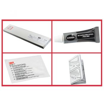 Προστατευτικό Πίσω Προφυλακτήρα Για Mercedes-Benz C-Class W205 Sedan 14-21 Από Ανοξείδωτο Ατσάλι (Steel)