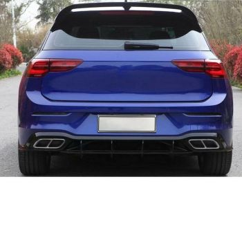Delete Kit Αντανακλαστικών Πίσω Προφυλακτήρα VW Golf VIII (8) 20+ Standard / R / GTI Honeycomb 2 Τεμάχια