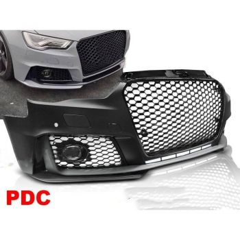 Μπροστινός Προφυλακτήρας Για Audi A3 8V 11-16 Hatchback / Sportback RS3 Look Με Μάσκα Μαύρη Γυαλιστερή