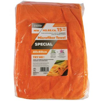 Microfiber Special Orange 40x60 15τμχ 300GSM