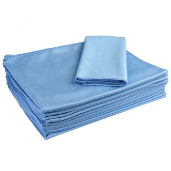 Microfiber Τζάμια 40x60 15τμχ 300GSM Blue