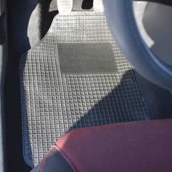 Δάπεδο Economy 4τμχ Σετ Μαύρο