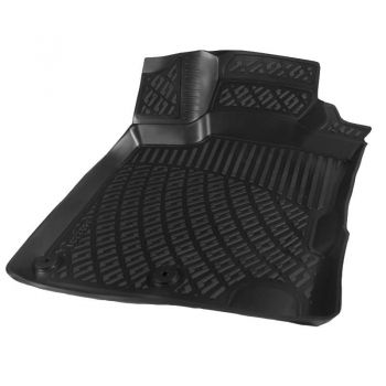 Πατάκια Σκαφάκια 3D Από Λάστιχο TPE Για Nissan Qashqai 2007-2013  / 2014-2021 Rizline 4 Τεμάχια Μαύρα