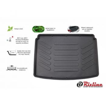 Πατάκι Πορτ-Παγκάζ 3D Σκαφάκι Από Λάστιχο TPE Για Suzuki Vitara 2016- Μαύρο Rizline
