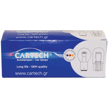 Λάμπα P21/4W - 12V/21/4W Καρύδι Διπολικό Παράκεντρο Standard τμχ