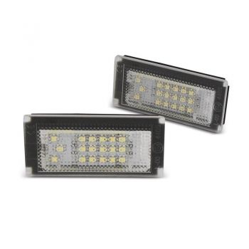 Led Φαναράκια Πινακίδας Για Mini Cooper R50 R53 Hatchback 01-06 R52 Cabrio 04-08 Ζευγάρι 2 Τεμάχια