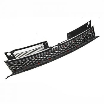 Μάσκα Για Vw Golf VI (6) 08-11 GTI Look Κυψελωτή Με Κόκκινο Σιρίτι 1 Τεμάχιο