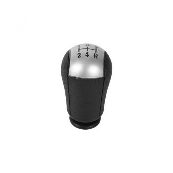 Πόμολο Λεβιέ Ταχυτήτων Μαύρο/Ασημί Για Ford Focus 05-12 / Mondeo 00-07 / S-max 06-10 / C-max 03-08 / Galaxy 06-10 / Fiesta 02-08 / Transit 06-12 SK27