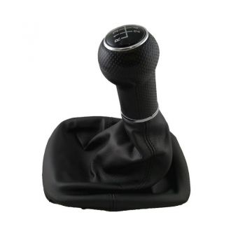 Πόμολο Λεβιέ Ταχυτήτων Με Φυσούνα Και Πλαίσιο Για VW Golf 4 / Bora Με Πατητή Όπισθεν 23mm GK0013