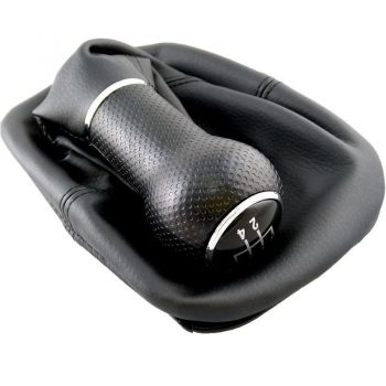 Πόμολο Λεβιέ Ταχυτήτων Με Φυσούνα Και Πλαίσιο Για VW Golf 4 / Bora Με Πατητή Όπισθεν 23mm GK0013