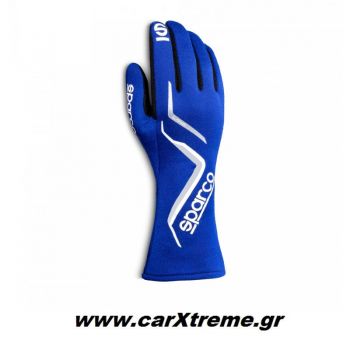 Sparco Land Αγωνιστικά Γάντια Μπλε 001357