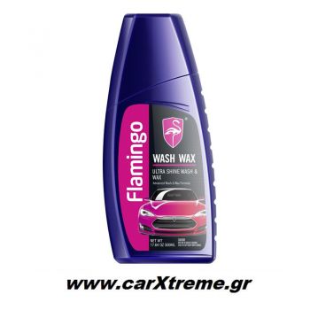 Flamingo Σαμπουάν Αυτοκινήτου με Κερί 500ml