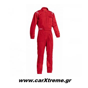 Sparco MS-3 Φόρμα Μηχανικών Κόκκινη 002015RS