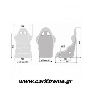 Sparco PRO 2000 QRT Αγωνιστικό Κάθισμα Αυτοκινήτου 008016RNR