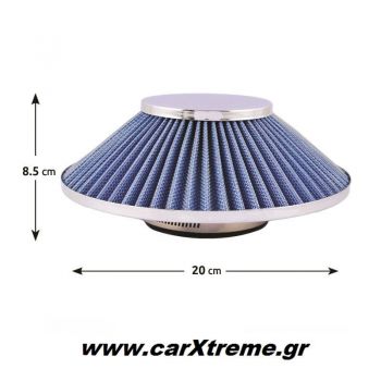 Φιλτροχοάνη Κωνική Υ.60mm, Π.200mm, Φ76mm